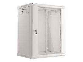 Lanberg WF01-6415-10S rack cabinet 15U Wall mounted rack Grey