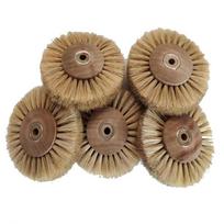 5 vnt. Dantų laboratorijos poliravimo šepetėlio ratuko medžiagos 80 mm balti šereliai kietieji sukamieji įrankiai Odontologija Odontologia Latch 5pcs beige