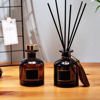 50 ml kvepalų dekoravimo rotango lazdelės valymo oro aromato difuzoriaus rinkinys Aromaterapijos svetainės biuras be ugnies eterinio aliejaus Blue Wind Chimes
