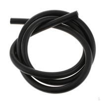 5/16 colių (8 mm) 5 pėdų vakuuminio kuro oro silikono žarnos vamzdžio vamzdis turbo – juodas, 1,5 M