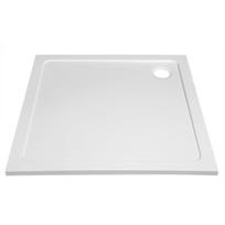 Kvadratinis lieto akmens padėklas Aqualine  TECMI 80x80x3cm