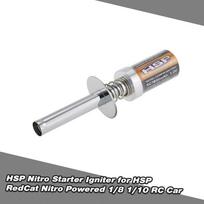 HSP Nitro Starter Kit pakaitinimo žvakės uždegiklis, skirtas Nitro Powered 1:8 1:10 RC automobilis