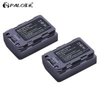 PALO 2Pc 2280mAh NP-FZ100 NPFZ100 NP FZ100 Baterija, skirta Sony NP-FZ100, BC-QZ1, Sony a9, a7R III, a7 III, ILCE-9 juoda