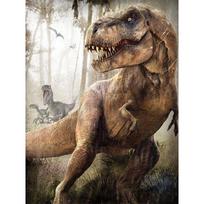 Deimantų tapyba Didelio miško dinozaurų siuvinėjimo kryželiu pilnai apvaliam mozaikiniam kalnų krištolo siuvinėjimui 20X30CM