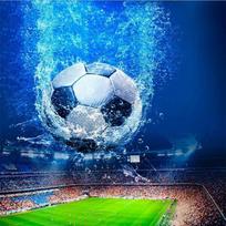 „Pasidaryk pats“ deimantinis siuvinėjimas futbolas Kalnų krištolų paveikslas „Deimantų tapyba“ stadiono siuvinėjimas kryželiu 30x30CM