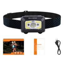 Superfire Headlight with Non-Contact Switch X30, 340 Lumens, USB