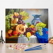 „Pasidaryk pats“ tapyba pagal skaičius Menas Namų dekoravimas Skaičiai Aliejinė tapyba Drobė Skaitmeninė aliejinė tapyba 40x50cm no frame