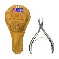 Profesionalus nagų odelių žnyplė SPL - 14 mm 14mm britų lenktynių žalia spalva/metalo sidabro spalvos