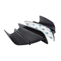 Motociklo aerodinaminiai sparnai ABS sparno spoileris universalus modifikavimo priedas Matte juoda