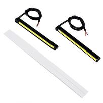 Vairavimo rūko žibintai 10,5 cm LED dienos žibintai DC 12V COB 2vnt Automobilių DRL