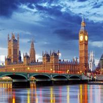 5D „pasidaryk pats“ deimantinis paveikslas Londono tiltas ir „Big Ben“ peizažas „Deimantinis siuvinėjimas“ Visiškai klojamas anime kryžminio dygsnio rinkiniai namų dekoras, rankų darbo dovana Round 25x25cm