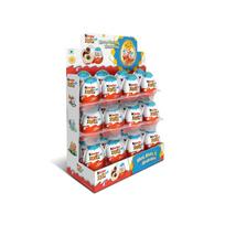 Kinder Joy pieniškas šokoladas berniukams, 20g [24 vnt.] [Pack of 24]