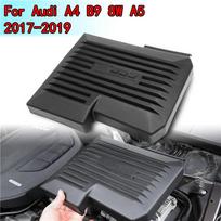 Skirta A4 B9 8W A5 2017-2019 automobilio variklio nuo dulkių gaubto dekoratyvinis kompiuterio plokštės apdaila elektroninio valdymo bloko apsauginis dangtelis