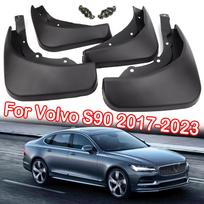 Purvasargiai purvasaugiai priekinis galinis formuotas sparnas automobilio stilius, skirtas VOLVO V90 S90 2016–2023 m. juoda