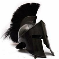 Juodasis karalius Leonidas Spartan Helmet 300 Filmas Visiškai funkcionalus viduramžių šalmas Great Spartan Warrior Šalmo kopija Nešiojamo šalmo kopija