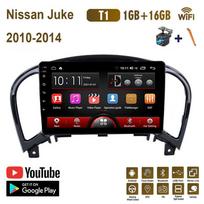 Automobilinis radijas, skirtas NISSAN JUKE 2010-2014 Android automobiliniam daugialypės terpės grotuvui GPS navigacijos galvutės blokas WIFI 1+16GB