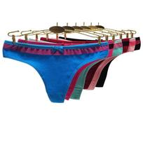 Moteriškas apatinis trikotažas Sexy G String žemos kelnaitės Moteriškos medvilninės kelnaitės moterims 6 vnt. M