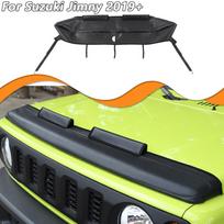 Automobilio variklio gaubto dangtis priekinis apsauginis gaubto apsauga, skirtas Suzuki Jimny 2019 up Automobilio išorės priedai juoda