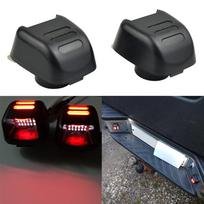 Balta raudona OLED valstybinio numerio lemputė, skirta Nissan Navara D40 Frontier Armada Titan Xterra Suzuki Equator