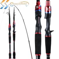 Meškerės užmetimas Meškerės spiningas Lengvas meškerės kotai Anglies pluošto meškerykotis spinning rod 1.8m
