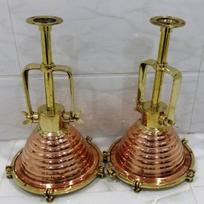 Didelis WISKA varinis ir žalvarinis avilio pakabinamas šviestuvas namams, restoranams, virtuvės dekoravimui, 2 vaizdų lempų rinkinys.