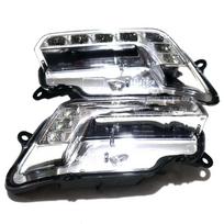 1 pora 2128200756 2128200856 Automobilinis LED dienos žibintas, skirtas Mercedes Benz W212 E300 E350 E500 E550 gray