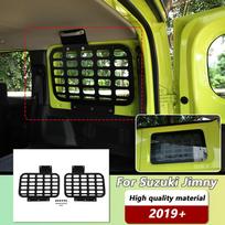 Automobilio bagažinės laikiklis, bagažo lentyna, skirta 2019-2023 m. Suzuki Jimny, vidaus priedai, 2 vnt, juoda juoda