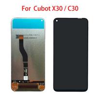 Skystųjų kristalų ekranas, skirtas Cubot X30 C30 LCD ekranui jutiklinio ekrano skaitmenintuvo viso mazgo keitimas juoda