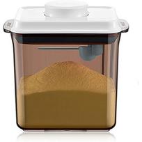 Pieno buteliuko pieno miltelių formulės dozatoriaus talpykla su grandikliu, sandarus 600 g 1700 ml