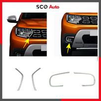 Chromo rėmų rinkinys, skirtas Dacia Duster, skirtas Renault Duster 2018-2019-2020-2021-2022-2023