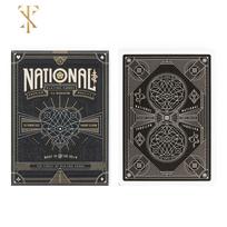 Theory11 Black National Playing Cards Dviračių kaladė Kortų žaidimai Magiški triukai