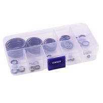 Meškerės kreiptuvo remonto rinkinys 40 vnt. Keraminių kreipiamųjų žiedų Meškerykočio remonto rinkinys 40pcs set juoda