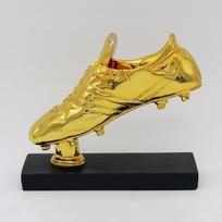 Futbolo trofėjaus auksinio bato apdovanojimas, galvanizavimo dervos ornamentas, gerbėjų suvenyrų pasaulio taurės trofėjus auksas