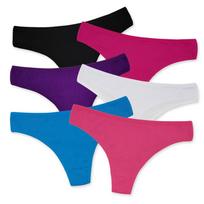 Sexy G-String Cotton Moteriškas apatinis trikotažas G String String 6 vnt./vnt M įvairiaspalvis