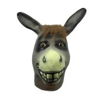 Juokinga Asilo arklio galvos gyvūnų kaukė Helovino Cosplay Zoo Props Party Festival Kostiumų latekso kaukė aero