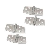 2/4 vnt. jūrinio nerūdijančio plieno dirželio vyrių durų vyris, skirtas jūrinei jachtai 2PCS