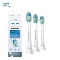 „Philips Sonicare C2“ keičiamosios šepetėlio galvutės pašalina 7 kartus daugiau apnašų HX9023 šepetėlių galvučių, skirtų „Philips HX3 HX6 HX9“ elektriniam dantų šepetėliui