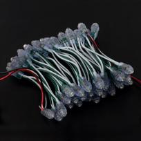 Pixel grandinė - 50x LED 5mm žalia