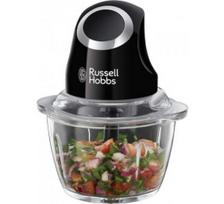 Ecost prekė po grąžinimo Russell Hobbs Mini Electric Chopper [Glass Jar incl. Storage Lid] Matt Blac