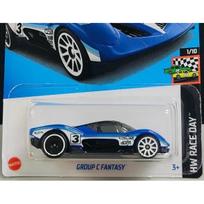 Hot Wheels 2024 Case D Mainline Modeliukas Group C Fantasy blue short card (yra Sandėlyje)