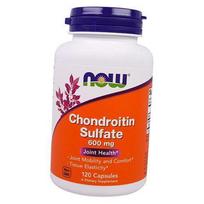 Chondroitino sulfato natrio druska, chondroitino sulfatas 600, Now Foods 120 kaps. (03128021) 120caps