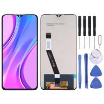 TFT LCD ekranas, skirtas „Xiaomi Redmi 9“ / „Redmi 9 Prime“ / „Poco M2“ skaitmenintuvui, visas komplektas su rėmeliu(Juoda) juoda