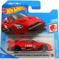 Hot Wheels Mainline Modeliukas LB Super Silhouette Wroks GT Nissan 35GT-RR ver.2 red short card