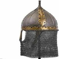 Plieninis vikingų nosies šalmas Normano šalmas, šarvų šalmas TB31