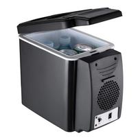 Automobilinis šaldytuvas mini šaldiklis, Camping Electric Ice Box 6L nešiojamasis šaldytuvas, Camping Cooler Box dvigubo naudojimo izoliacinis aušintuvas, lengvas 1PCS