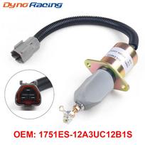 1751ES-12A3UC12B1S Degalų išjungimo solenoidas, skirtas Hyundai Excavator R60-5 R210-5 R335-7 Yanmar 12V varikliui