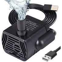 Akvariumo siurblys mažas USB mini vandens siurblys 200 l/h panardinamasis siurblys tvenkinio fontano siurblys Akvariumo siurblys tvenkinio fontanui akvariumas 3 5-9V 1-3W kabelis 1 4m 4x3x3cm