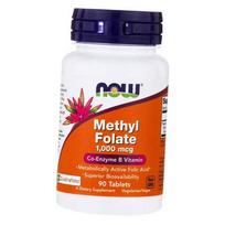Metilo folatas, metilo folio rūgštis 1000, Now Foods 90 skirtukas (36128204) 90tab