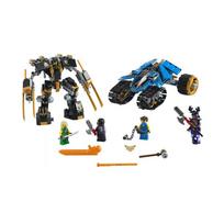 Suderinamas su Phantom Series 71699 Thunder Commando Chariot Boy surinktu statybiniu bloku žaislu be dėžutės
