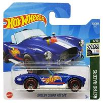 Hot Wheels Mainline Modeliukas Shelby Cobra 427 S/C blue short card